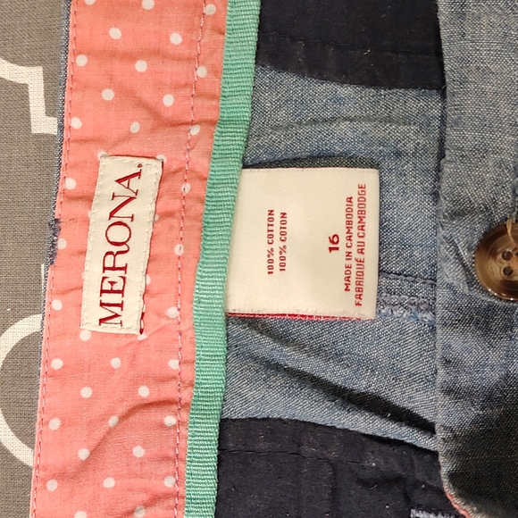 Bundle of 3 merona shorts size 16 - Picture 3 of 3